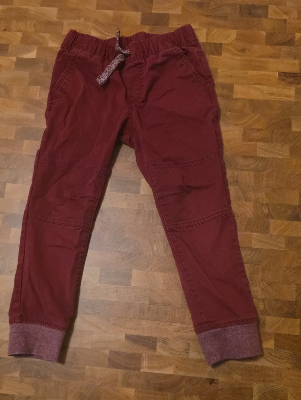 10 / $10 Cat & Jack Maroon Kids Jogger Pants